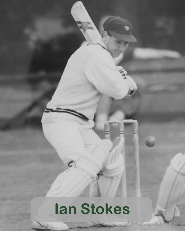 Moseley Crickt Club legend Ian Stokes